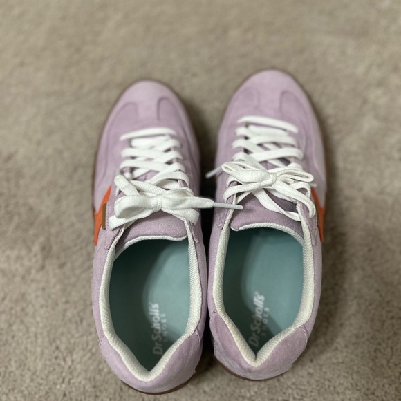 Dr. Scholl's Time Off Lavender and Orange Sneakers - Picture 3 of 4